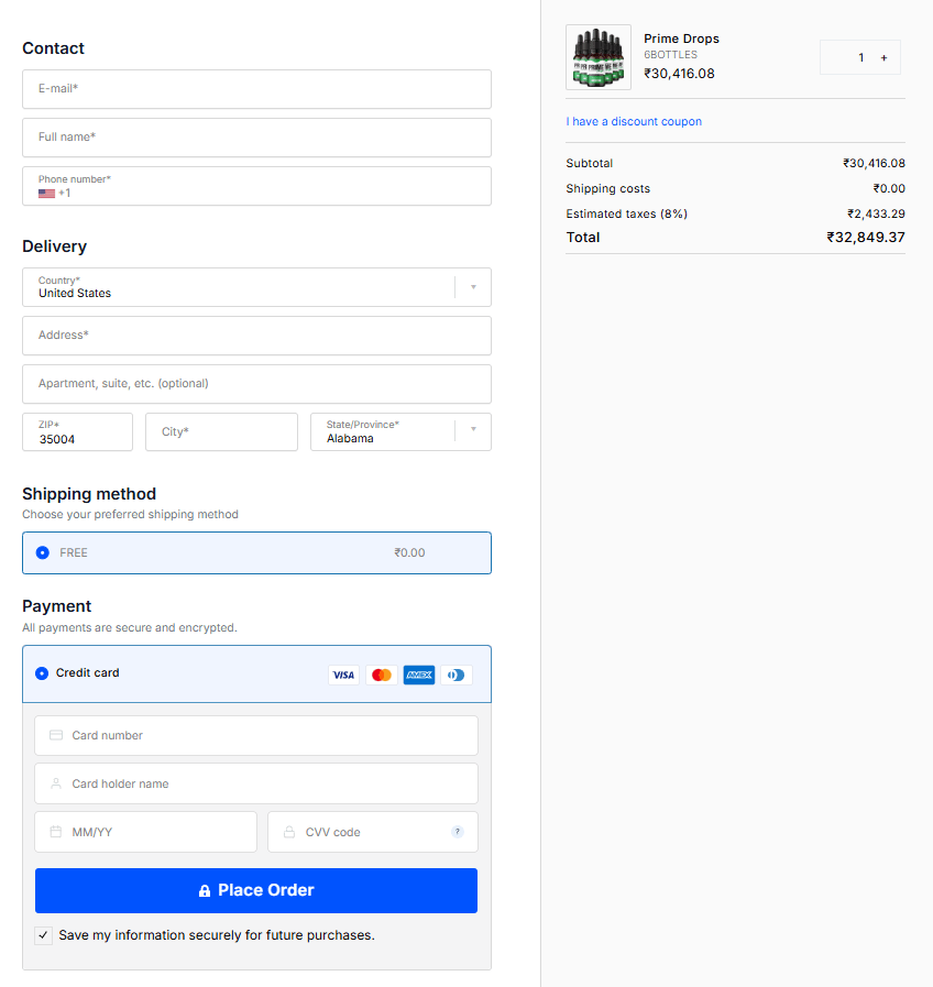 Prime Drops official